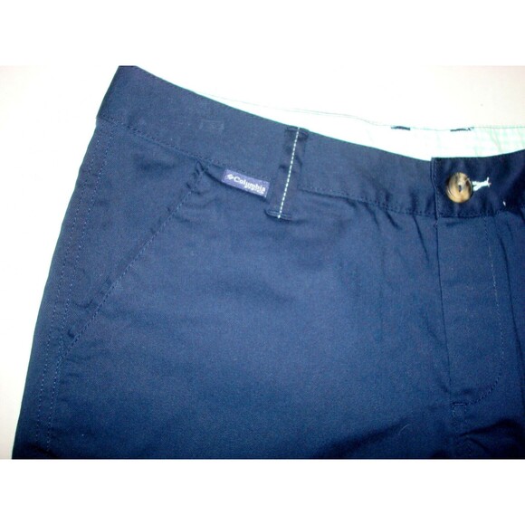 Womens 8 New NWT Columbia Blue Harborside Hike Shorts Pockets UPF 30 Trail Play - Picture 3 of 6